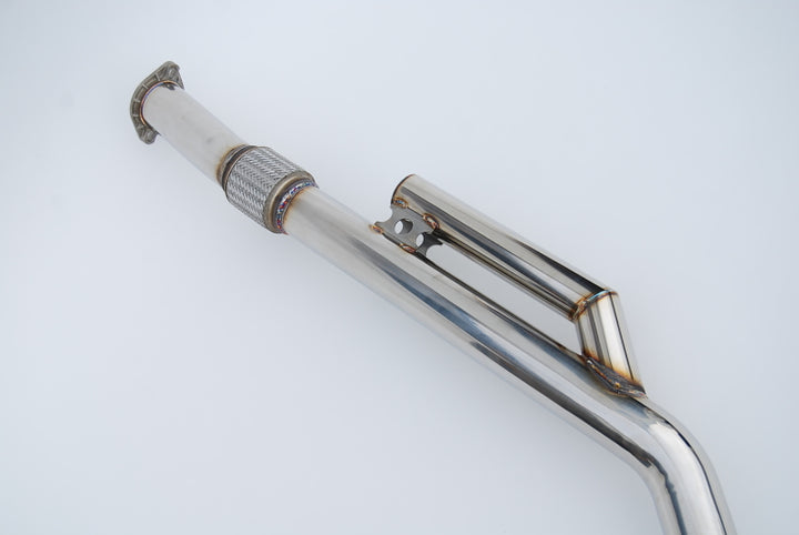 Invidia 2022+ Subaru WRX N1 Twin Outlet Single Layer Tip Cat-Back Exhaust - Bull Strap
