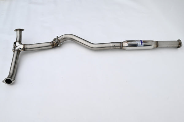 Invidia 22+ Subaru WRX 3in. Mid-Pipe w/ Resonator - Bull Strap