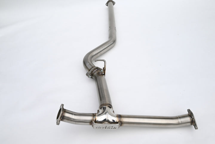 Invidia 22+ Subaru WRX 3in. Straight Mid-Pipe - Bull Strap