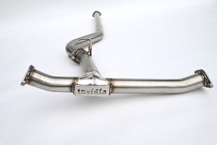 Invidia 22+ Subaru WRX 3in. Straight Mid-Pipe - Bull Strap