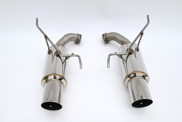 Invidia 22+ Subaru WRX GT N1 3.5in. S.S Tip Axle-Back Exhaust - Bull Strap