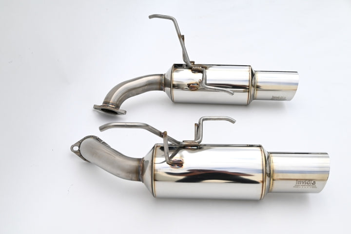 Invidia 22+ Subaru WRX GT N1 3.5in. S.S Tip Axle-Back Exhaust - Bull Strap