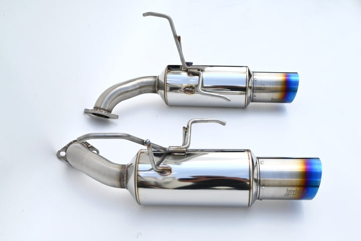 Invidia 22+ Subaru WRX GT N1 3.5in. T.I Tip Axle-Back Exhaust - Bull Strap