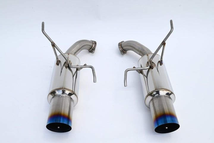 Invidia 22+ Subaru WRX GT N1 3.5in. T.I Tip Axle-Back Exhaust - Bull Strap