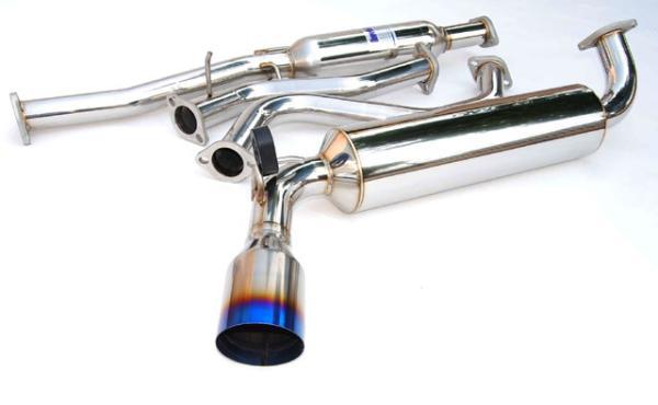 Invidia 88-91 Civic EF9 3DR 60mm (101mm tip) Titanium Tip Cat-back Exhaust - Bull Strap