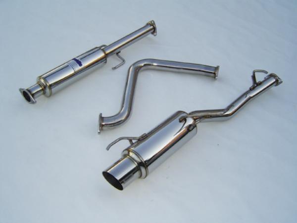 Invidia 92-96 Honda Prelude BB1/BB4 60mm (101mm tip) Cat- Back Exhaust - Bull Strap