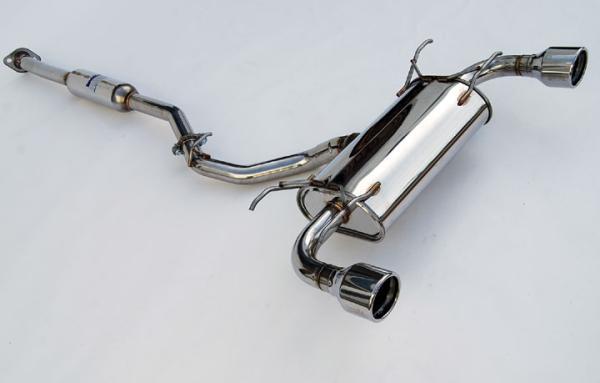 Invidia Subaru BRZ / Scion FRS Q300 w/ Rolled SS Tips Cat- Back Exhaust - Bull Strap