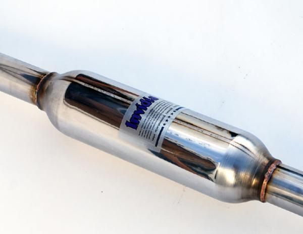 Invidia Subaru BRZ / Scion FRS Q300 w/ Rolled Titanium Tips Cat- Back Exhaust (Blue Edge) - Bull Strap