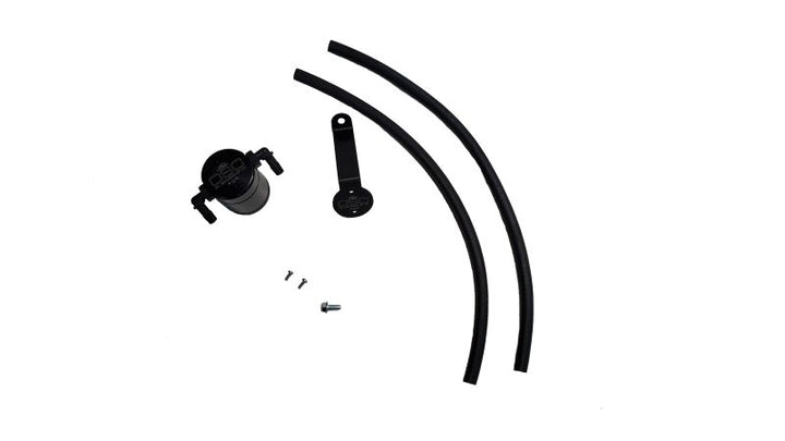 J&L 19-24 Ford/Lincoln SUV & Trucks w 2.0 EcoBoost Driver Side Oil Separator 3.0 - Black Ano - Bull Strap