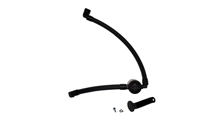 J&L 2021-2025 Ford Bronco 2.7L 3.0 Oil Separator Passenger Side- Black - Bull Strap