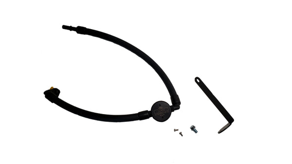 J&L 2021.5-2024 Ford Bronco 2.3L EcoBoost Oil Separator 3.0 Passenger Side - Black Anodized - Bull Strap