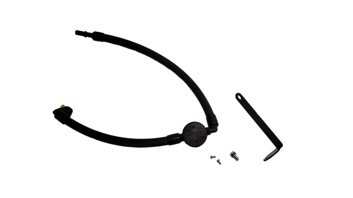 J&L 2021.5-2024 Ford Bronco 2.3L EcoBoost Oil Separator 3.0 Passenger Side - Black Anodized - Bull Strap