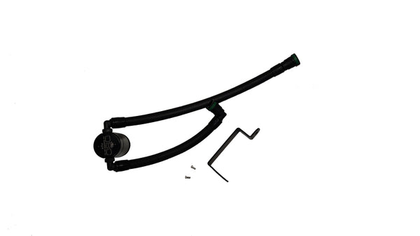 J&L 2025 Ford Bronco 2.3L/ 23-25 Ford Ranger 2.3L Separator 3.0 PCV Side - Black Anodized - Bull Strap