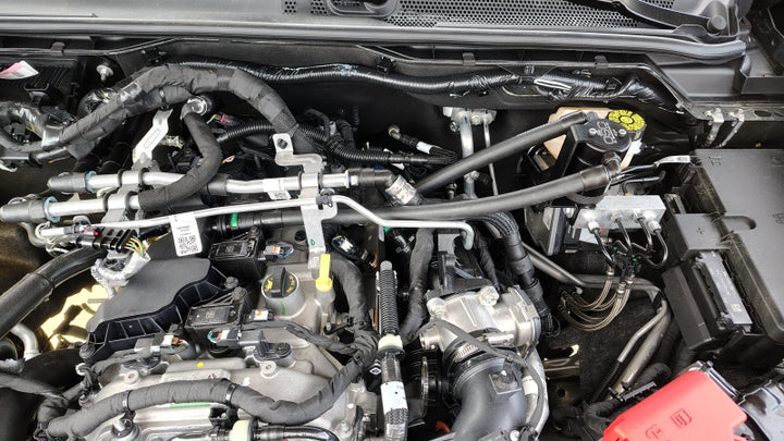 J&L 2025 Ford Bronco 2.3L/ 23-25 Ford Ranger 2.3L Separator 3.0 PCV Side - Black Anodized - Bull Strap