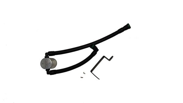 J&L 2025 Ford Bronco 2.3L/ 23-25 Ford Ranger 2.3L Separator 3.0 PCV Side - Clear Anodized - Bull Strap