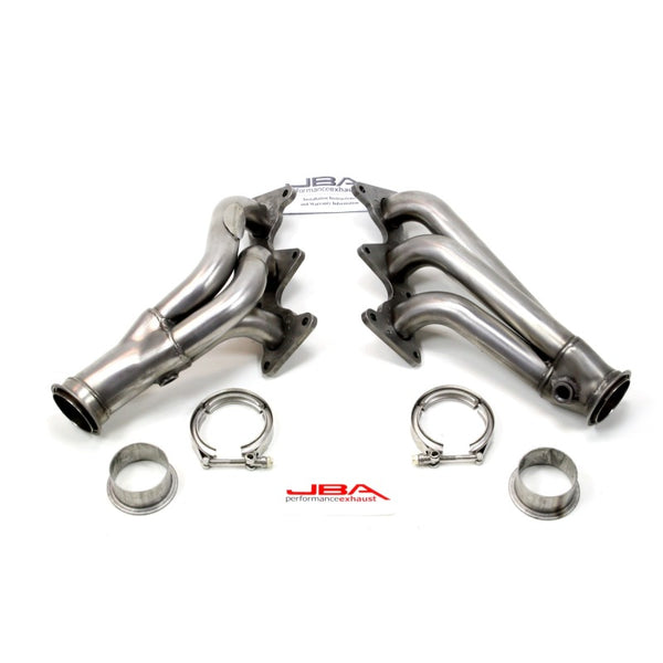 JBA 10-11 Chevrolet Camaro 3.6L V6 1-5/8in Primary Raw 409SS Cat4Ward Header - Bull Strap