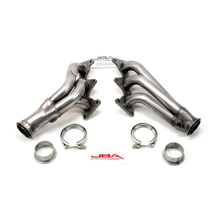 JBA 10-11 Chevrolet Camaro 3.6L V6 1-5/8in Primary Raw 409SS Cat4Ward Header - Bull Strap