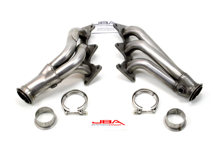 JBA 10-11 Chevrolet Camaro 3.6L V6 1-5/8in Primary Raw 409SS Cat4Ward Header - Bull Strap