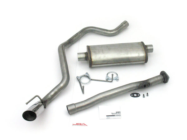 JBA 96-98 Toyota 4Runner 2.7/3.4L 409SS Pass Side Single Exit Cat-Back Exhaust - Bull Strap