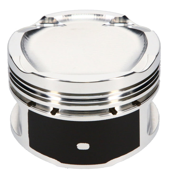 JE Pistons Honda L15B Turbo 73mm Bore 10.3:1 CR -9.6cc Dome Piston Set - Set of 4 - Bull Strap