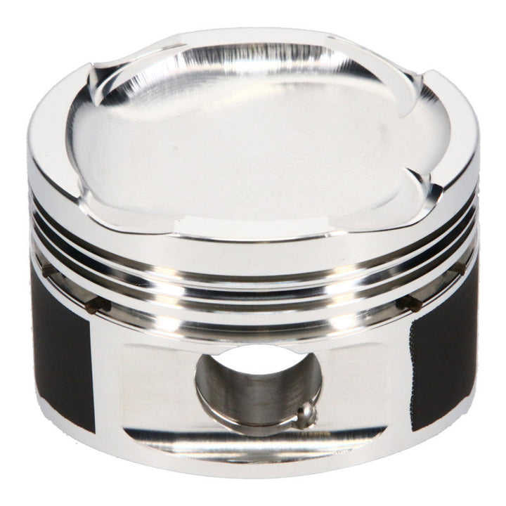 JE Pistons Honda L15B Turbo 73mm Bore 10.3:1 CR -9.6cc Dome Piston Set - Set of 4 - Bull Strap