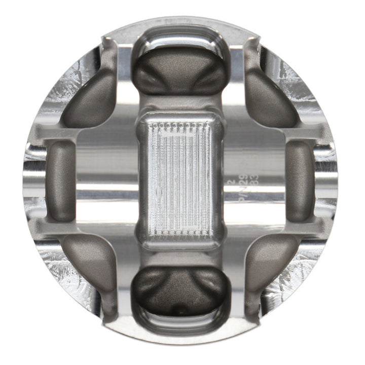JE Pistons SUB STI EJ257 Block  w/ EJ20 Head 99.75mm Bore CR 8.5 KIT Set of 4 Pistons - Bull Strap