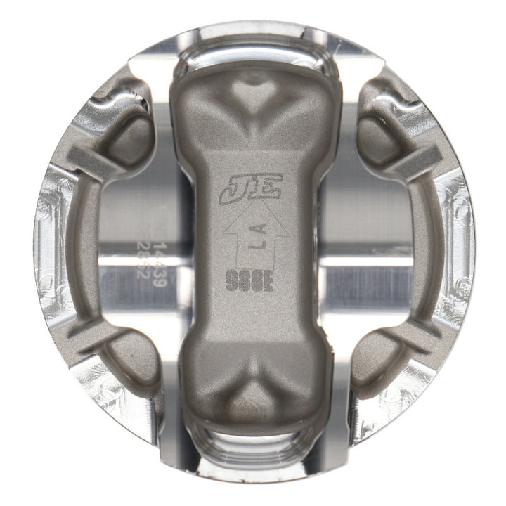 JE Pistons SUB WRX EJ205 92.50 mm Bore - 1.287 in. CH, -11.70 CC KIT Set of 4 Pistons - Bull Strap