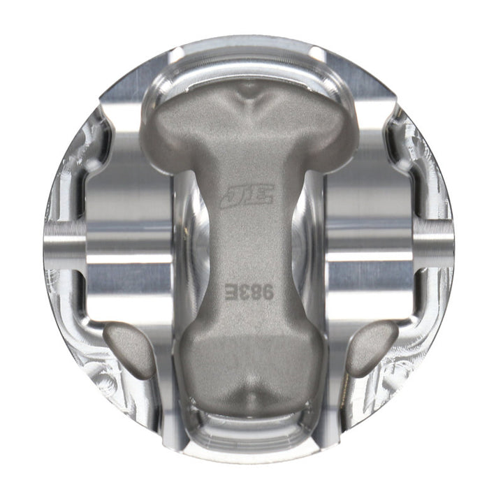 JE Pistons VW TSI 2.0 Turbo 83mm Bore +.50mm Oversize 9.6:1 CR -7.8cc Dish Piston (Set of 4) - Bull Strap