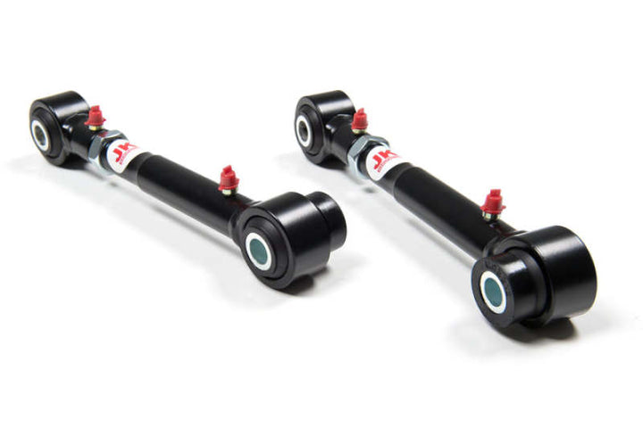 JKS Manufacturing 07-16 Jeep Wrangler JK Rubicon Adjustable Front Sway Bar Links 2.5-6in Lift - Bull Strap