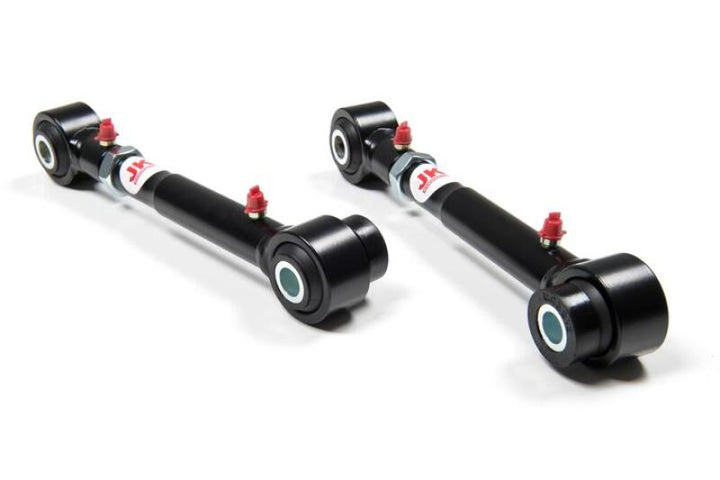 JKS Manufacturing 07-16 Jeep Wrangler JK Rubicon Adjustable Front Sway Bar Links 2.5-6in Lift - Bull Strap