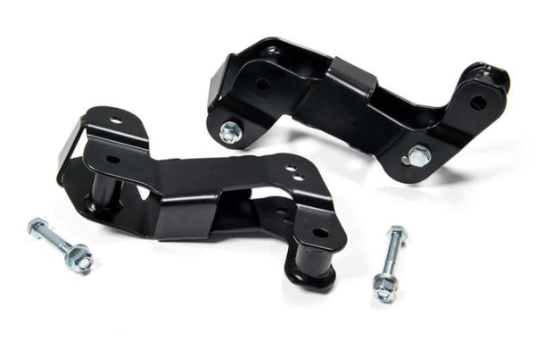 JKS Manufacturing 07-18 Jeep Wrangler JK Control Arm Correction Brackets 2-4.5in Lift - Front - Bull Strap