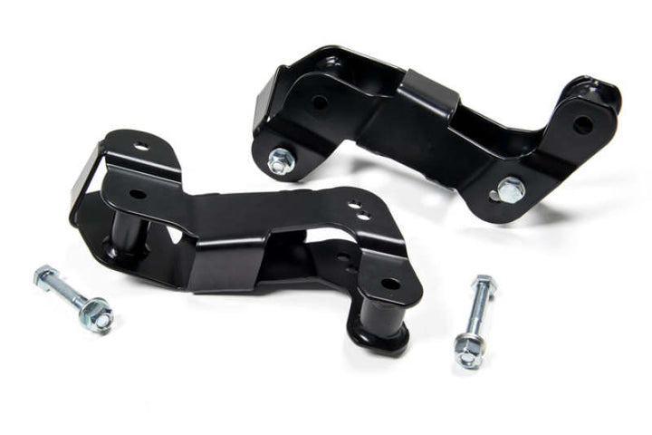 JKS Manufacturing 07-18 Jeep Wrangler JK Control Arm Correction Brackets 2-4.5in Lift - Front - Bull Strap