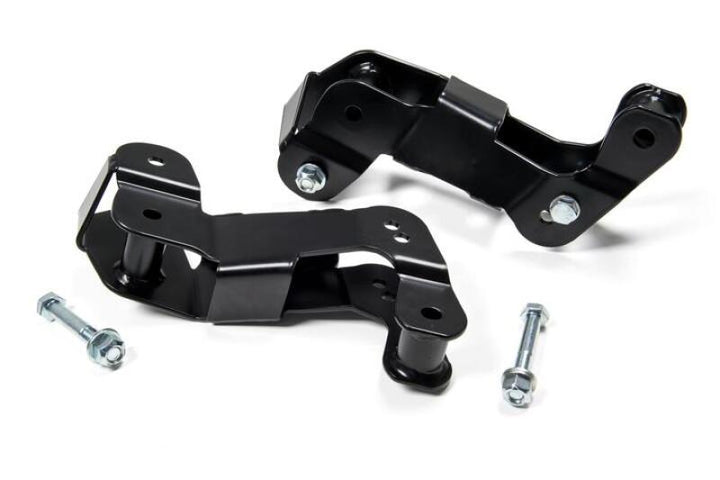 JKS Manufacturing 07-18 Jeep Wrangler JK Control Arm Correction Brackets 2-4.5in Lift - Front - Bull Strap