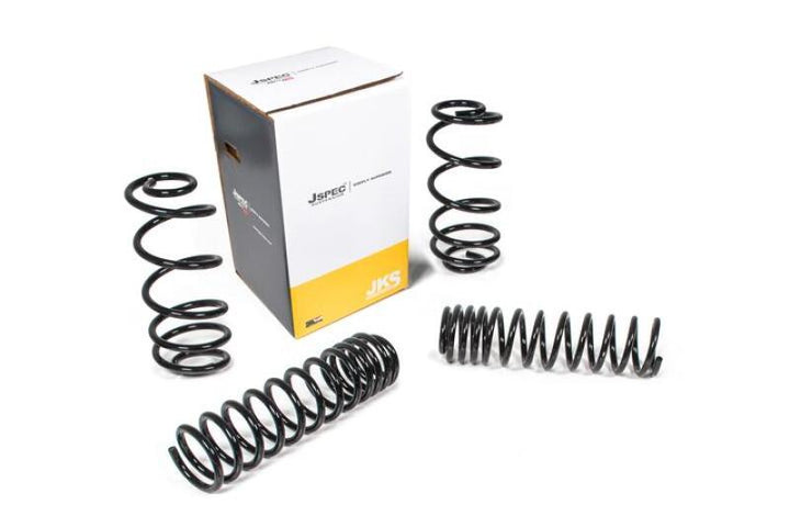 JKS Manufacturing 97-06 Jeep Wrangler TJ 3in Coil Spring Box Kit - Bull Strap
