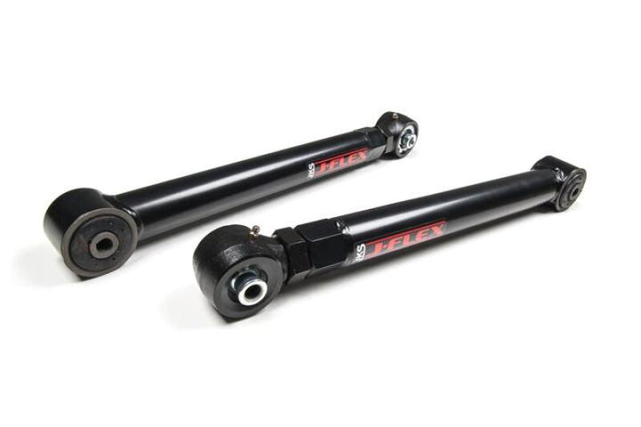 JKS Manufacturing Jeep Wrangler JK Adjustable J-Flex Lower Control Arms - Rear - Bull Strap