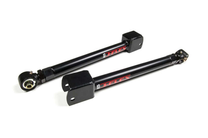 JKS Manufacturing Jeep Wrangler JK Adjustable J-Flex Upper Control Arms - Front - Bull Strap