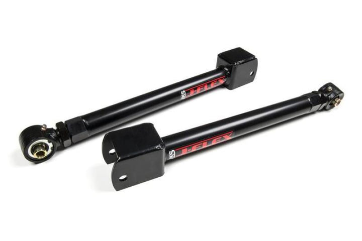 JKS Manufacturing Jeep Wrangler JK Adjustable J-Flex Upper Control Arms - Front - Bull Strap