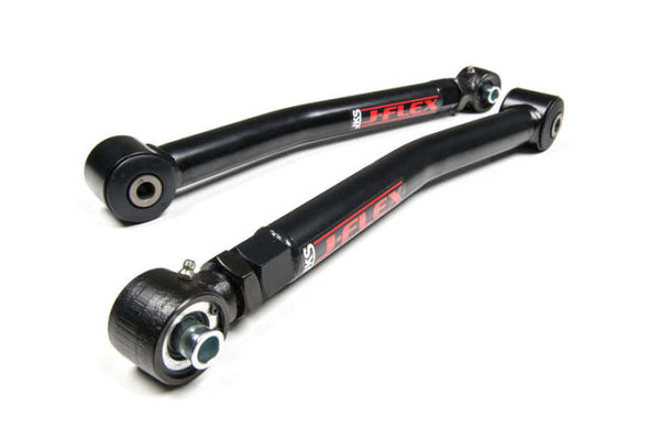 JKS Manufacturing Jeep Wrangler JK Adjustable J-Flex Upper Control Arms - Rear - Bull Strap