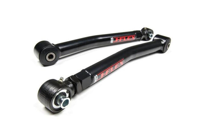 JKS Manufacturing Jeep Wrangler JK Adjustable J-Flex Upper Control Arms - Rear - Bull Strap