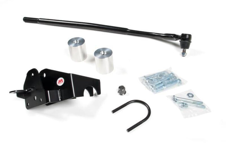 JKS Manufacturing Jeep Wrangler JK Drag Link Flip Kit - LHD - Bull Strap