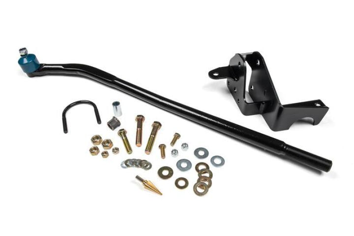 JKS Manufacturing Jeep Wrangler JK Drag Link Flip Kit - LHD - Bull Strap