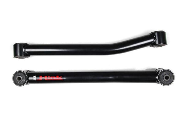 JKS Manufacturing Jeep Wrangler JK Fixed J-Link Lower Control Arms - Front - Bull Strap