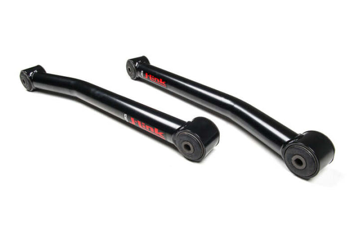JKS Manufacturing Jeep Wrangler JK Fixed J-Link Lower Control Arms - Front - Bull Strap
