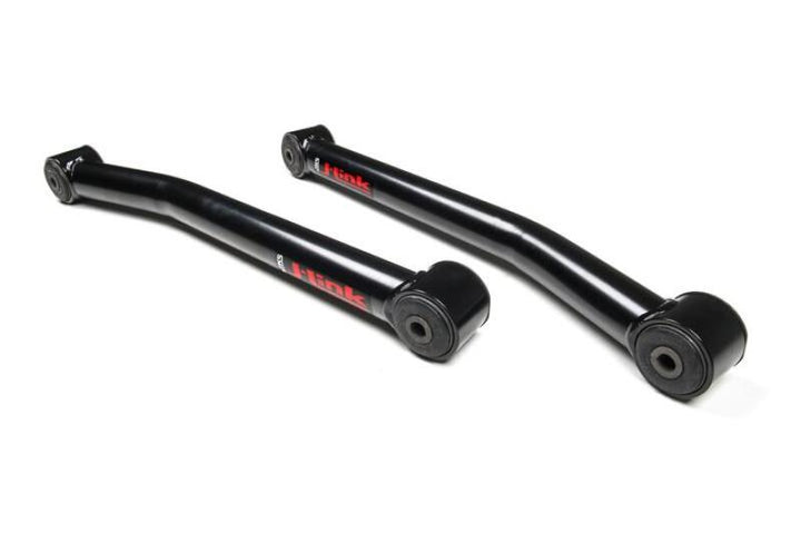 JKS Manufacturing Jeep Wrangler JK Fixed J-Link Lower Control Arms - Front - Bull Strap