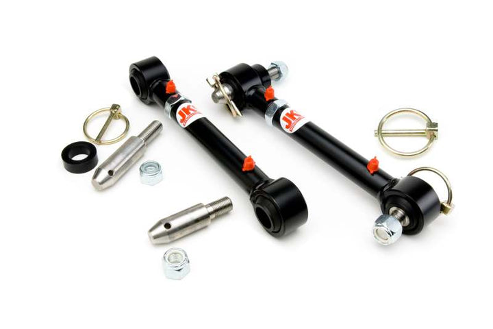JKS Manufacturing Jeep Wrangler JK Quicker Disconnect Sway Bar Links 0-2in Lift - Bull Strap