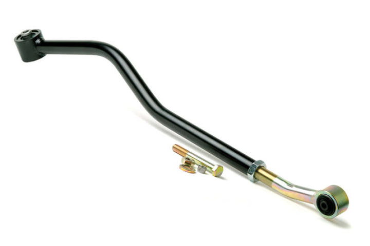JKS Manufacturing Jeep Wrangler TJ/LJ Adjustable Track Bar 1-3.5in Lift - Front - Bull Strap