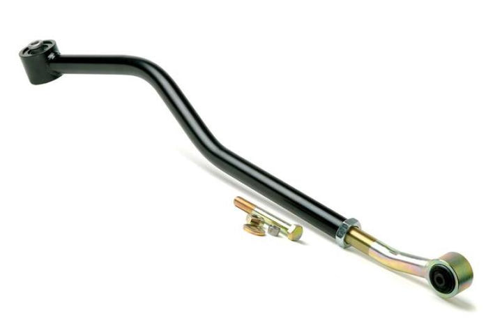 JKS Manufacturing Jeep Wrangler TJ/LJ Adjustable Track Bar 1-3.5in Lift - Front - Bull Strap
