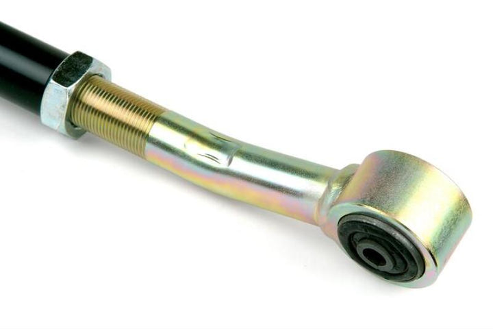 JKS Manufacturing Jeep Wrangler TJ/LJ Adjustable Track Bar 4in+ Lift - Front - Bull Strap