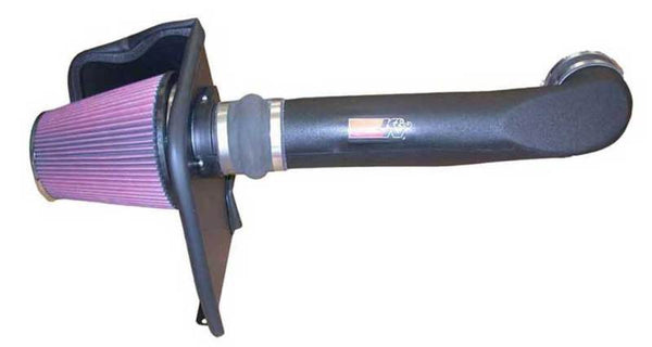 K&N 01-04 Chevy/GMC PickUp HD V8-8.1L Performance Intake Kit - Bull Strap