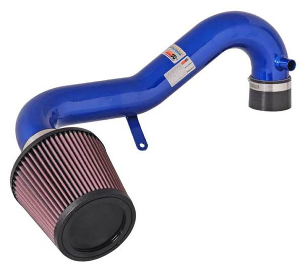 K&N 01-05 Honda Civic SR L4-1.7L Blue Typhoon Short Ram Intake - Bull Strap